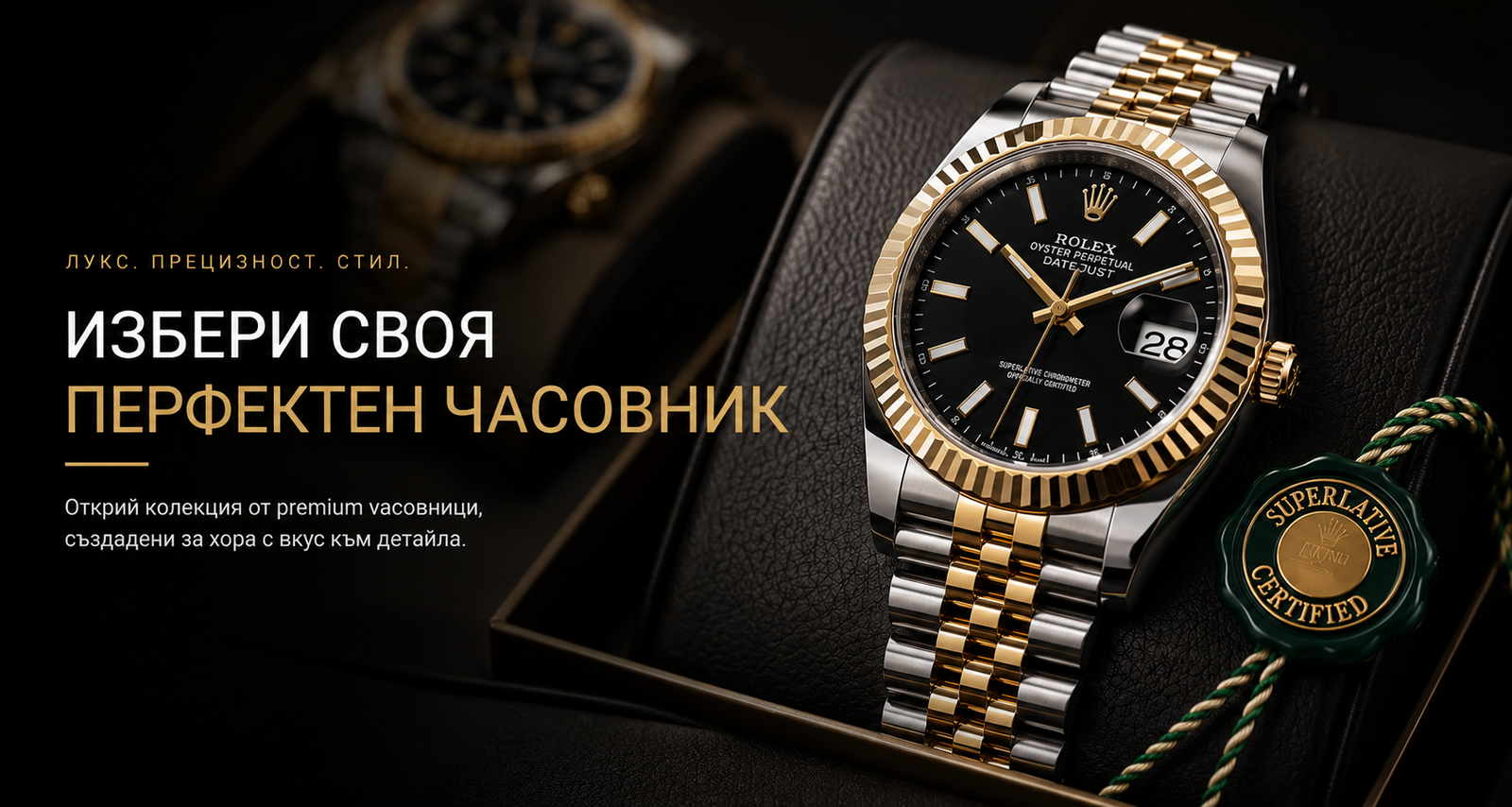 Избери своя перфектен часовник — луксозни швейцарски часовници
