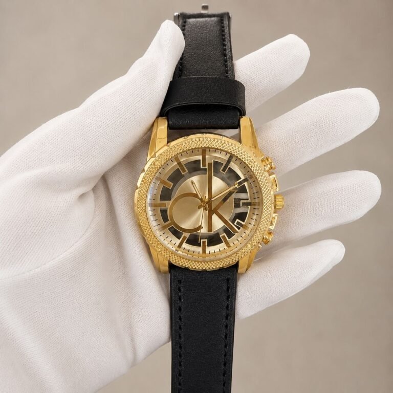 Calvin Klein Skeleton Gold / Black