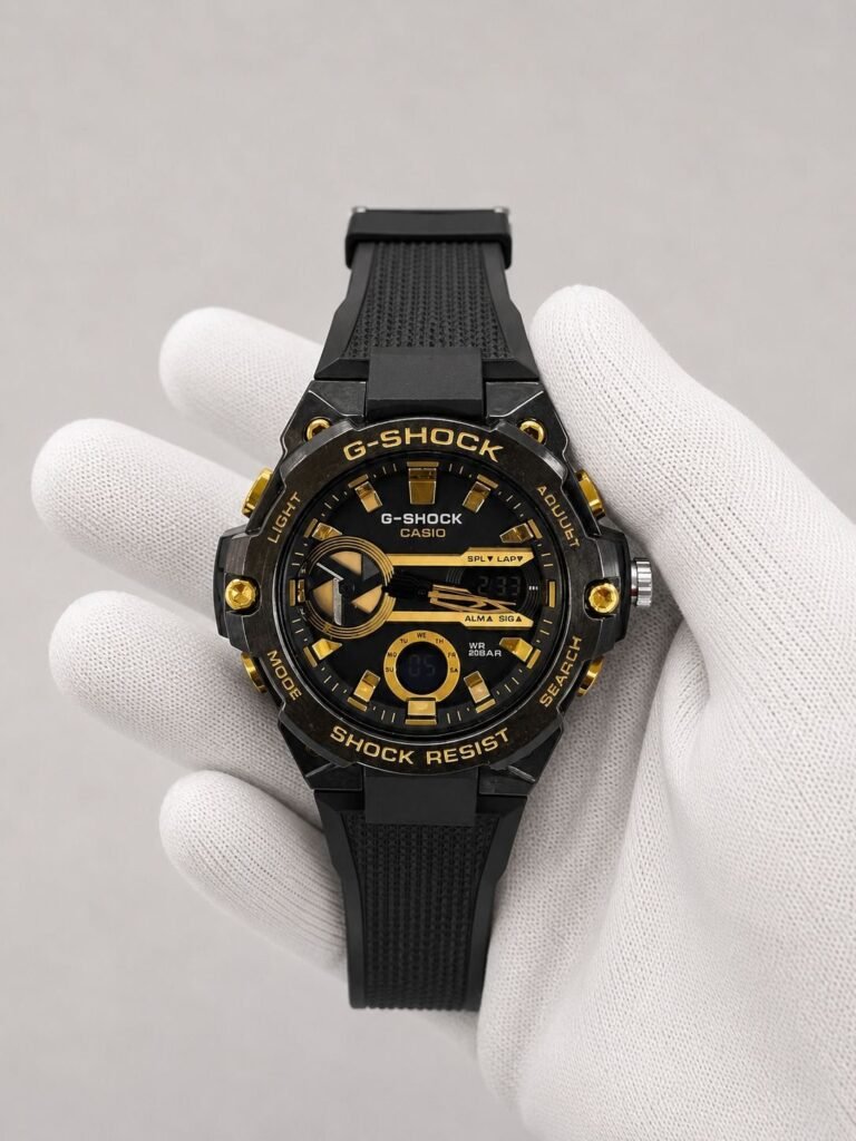 Casio G-Shock G-Steel Black / Gold
