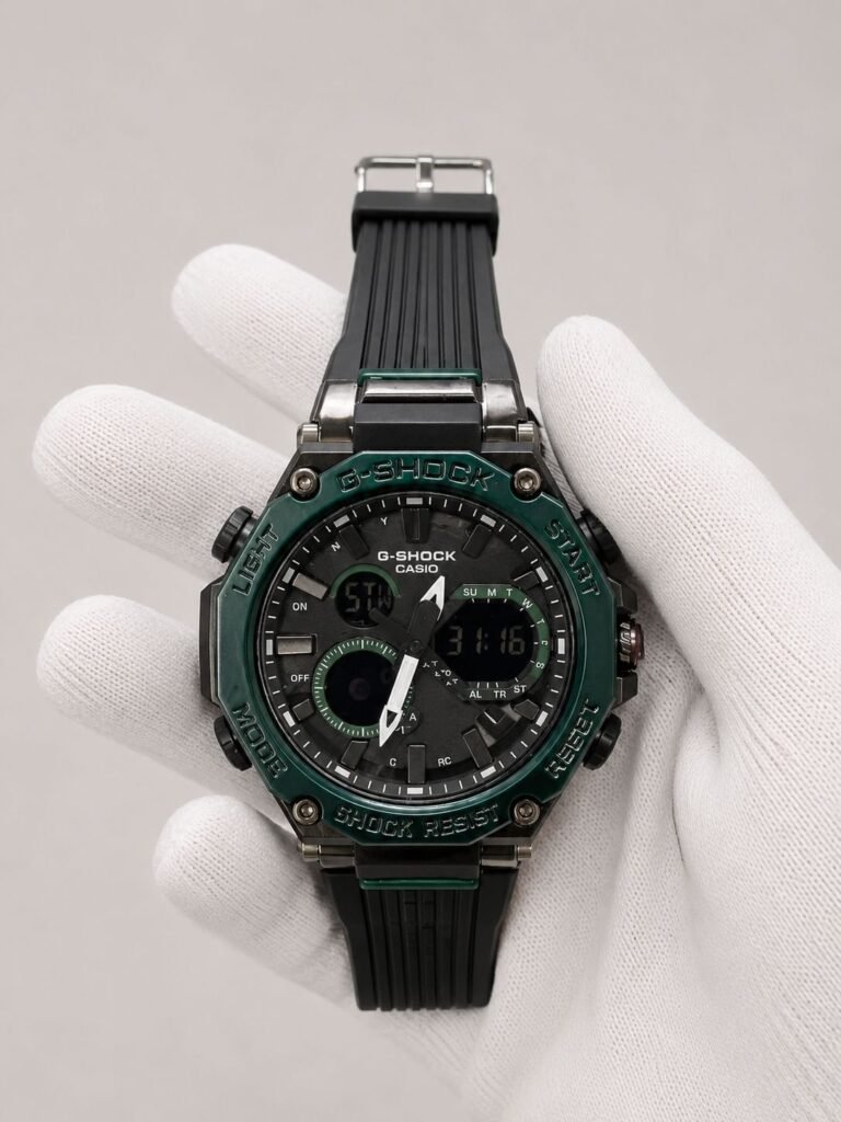 Casio G-Shock G-Steel Green Bezel / Black