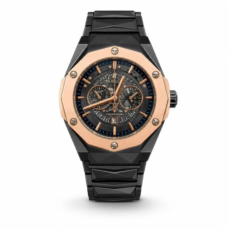 Hublot Big Bang Chronograph Black Ceramic / Gold