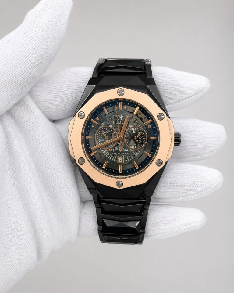 Hublot Orlinski Chronograph Black / Rose Gold