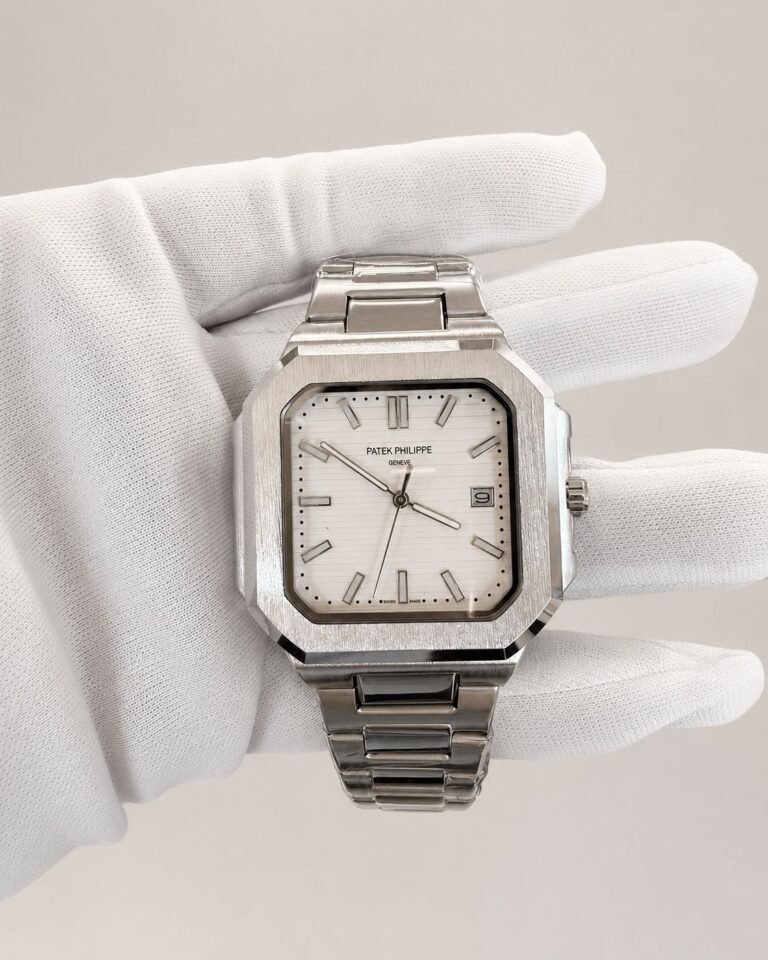 Patek Philippe Cubitus White Dial Steel