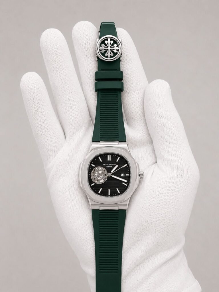 Patek Philippe Nautilus Green Rubber / Black