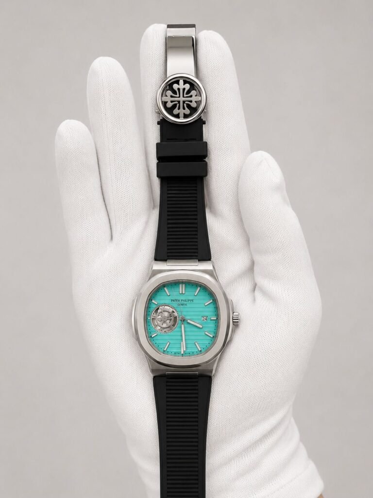 Patek Philippe Nautilus Tiffany Blue / Black
