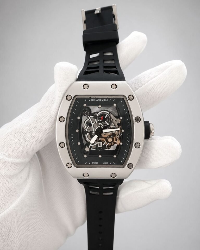Richard Mille Skeleton Silver / Black