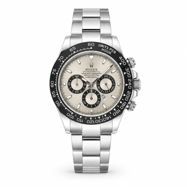 Rolex Daytona Cosmograph Silver Dial / Black