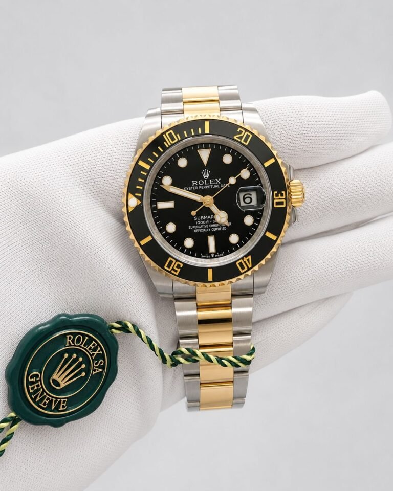 Rolex Submariner Two-Tone Gold / Black