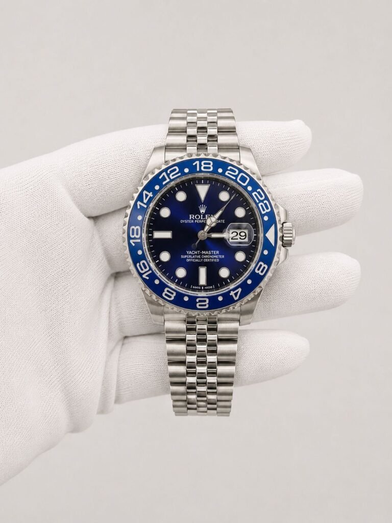 Rolex Yacht-Master Blue Dial Steel Jubilee
