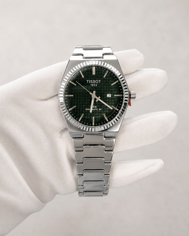 Tissot PRX Powermatic 80 Green Dial Steel