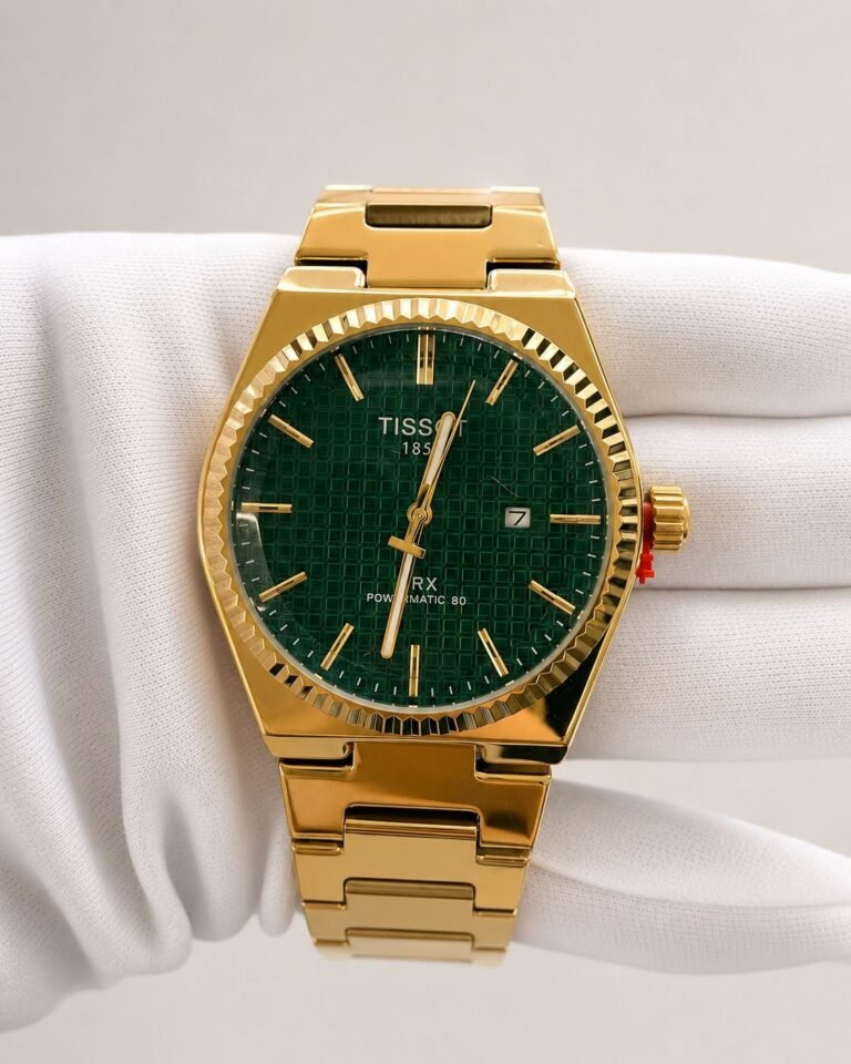 Tissot PRX Powermatic 80 Green / Gold