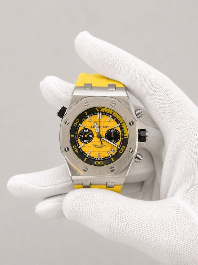 Audemars Piguet Royal Oak Offshore Diver Chronograph Yellow 42 mm