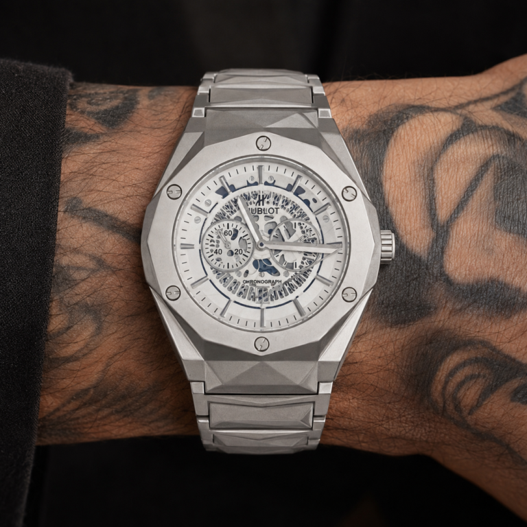Hublot Classic Fusion Orlinski Chronograph Silver
