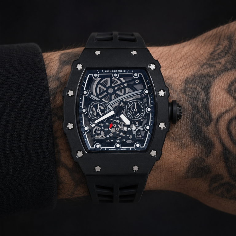 Richard Mille Skeleton All Black