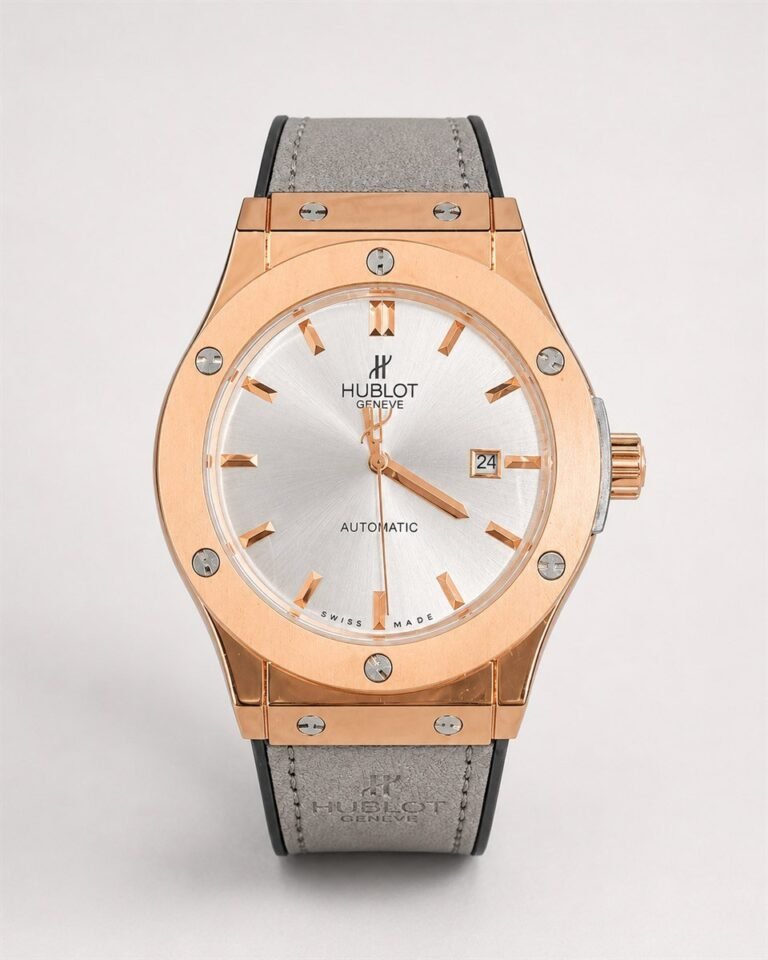 Hublot Classic Fusion Rose Gold / Silver Dial