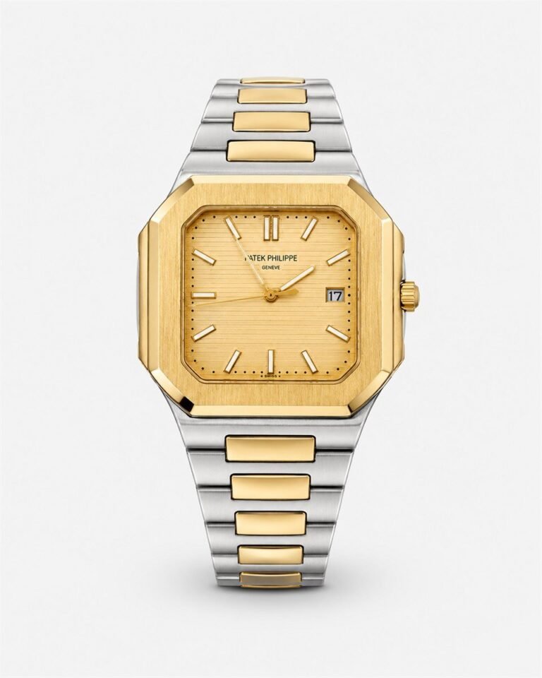 Patek Philippe Nautilus Square Two-Tone / Champagne