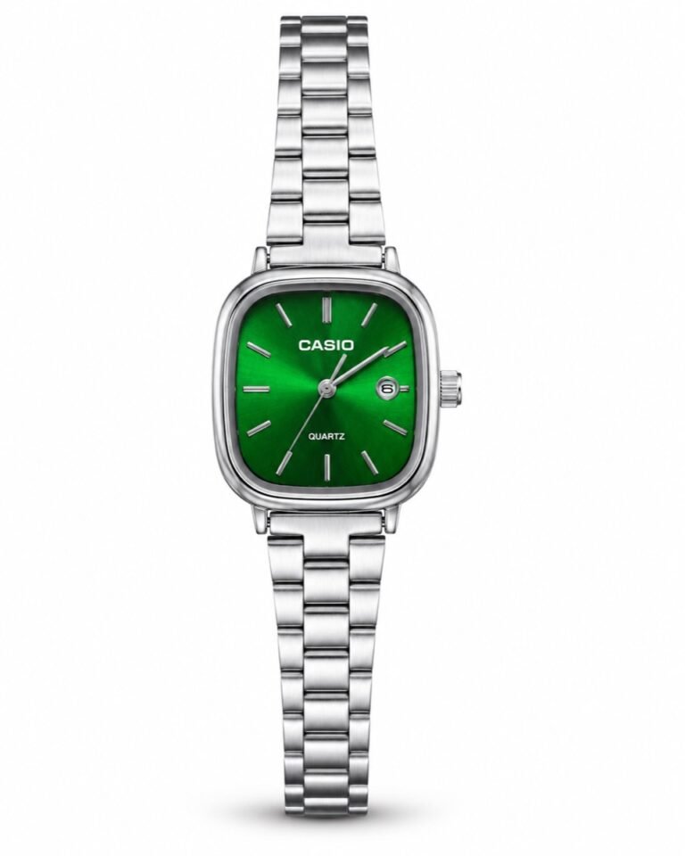 Casio Vintage Square Steel / Green