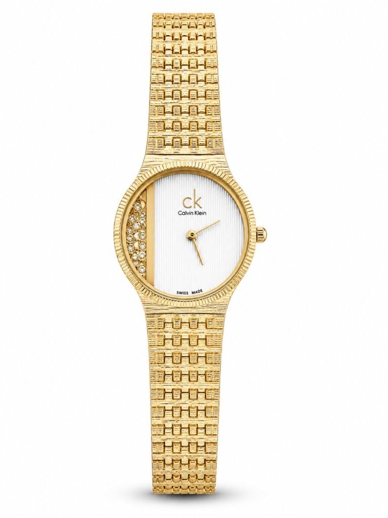 Calvin Klein Classic Gold / White