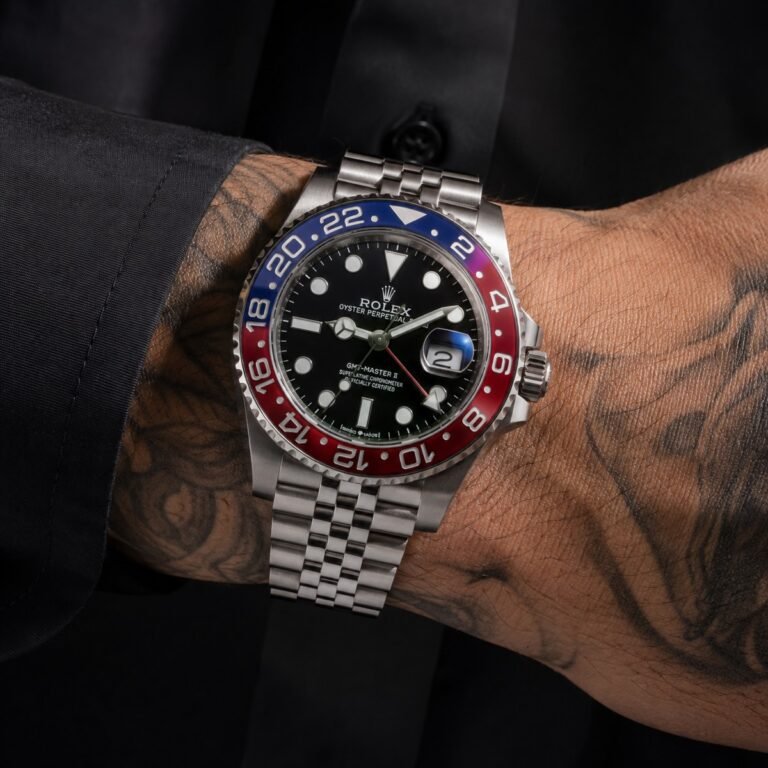 Rolex GMT-Master II Blue / Red Bezel Steel