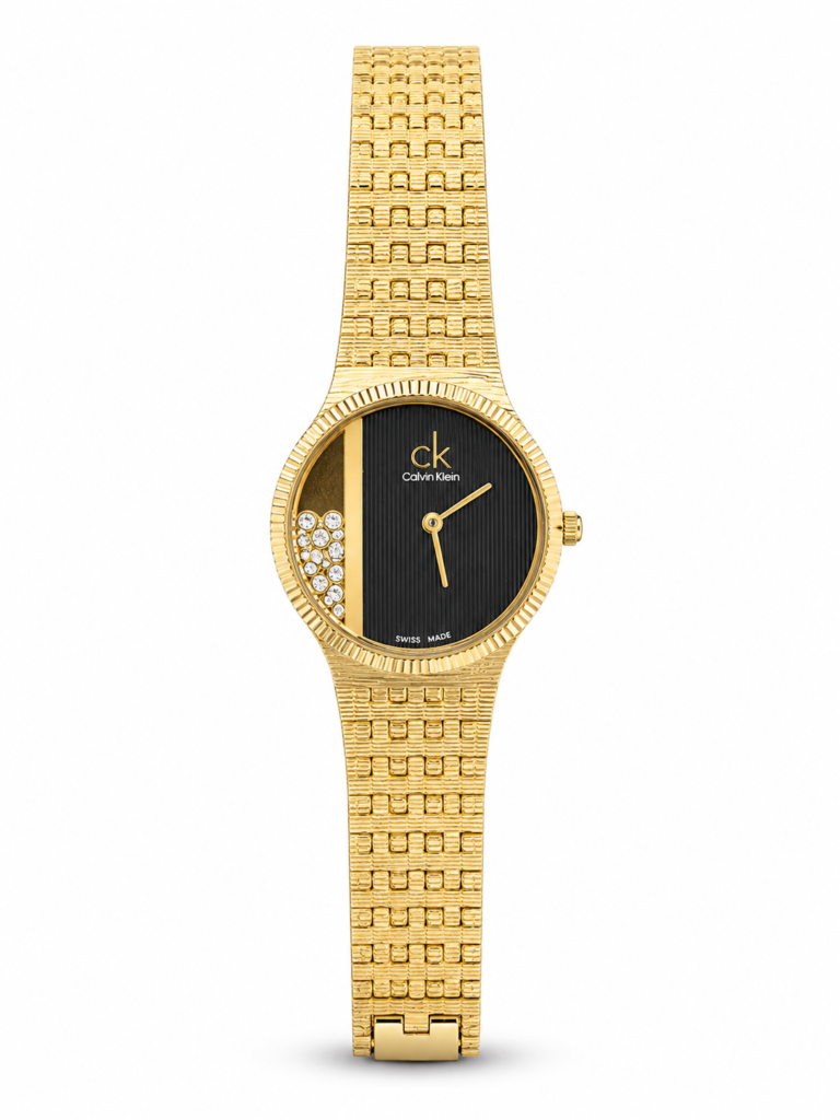 Calvin Klein Classic Gold / Black — ДАМСКИ МОДЕЛ #243