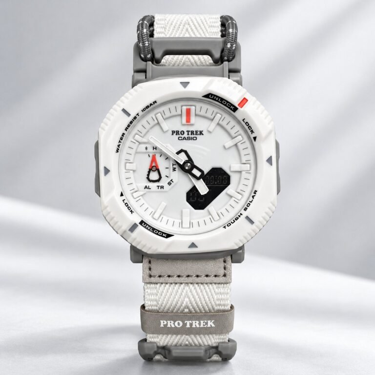 Мъжки Casio Pro Trek White / Grey #456