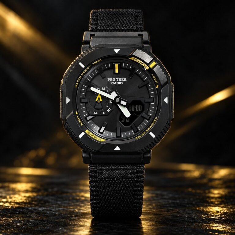 Мъжки Casio Pro Trek Black / Yellow #459