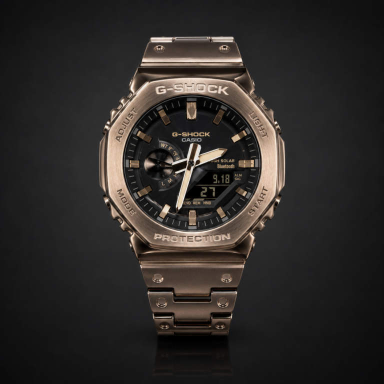 Мъжки Casio G-Shock Full Metal Rose Gold / Black Dial #310