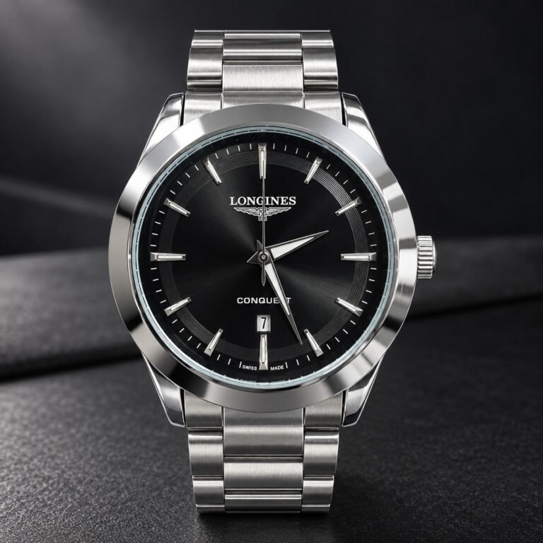 Мъжки Longines Conquest Steel / Black Dial #401