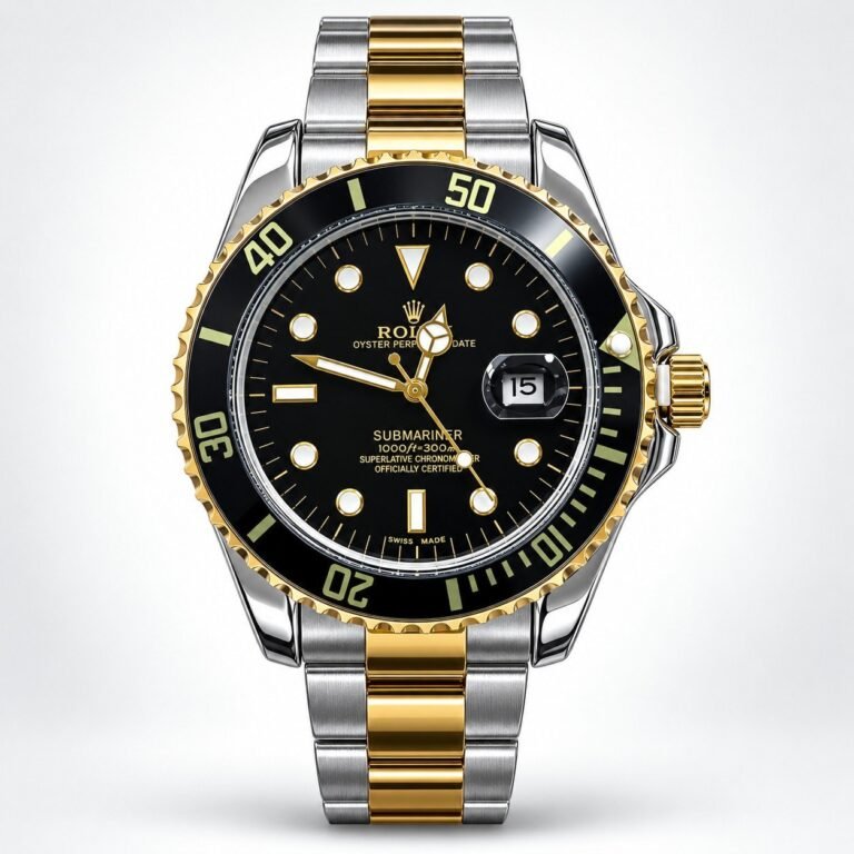 Мъжки Rolex Submariner Two-Tone / Black Dial Black Bezel #446