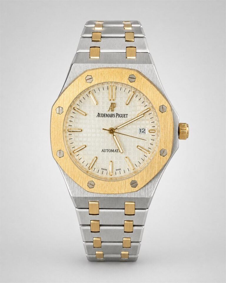 Мъжки Audemars Piguet Royal Oak Two-Tone Gold / White #279