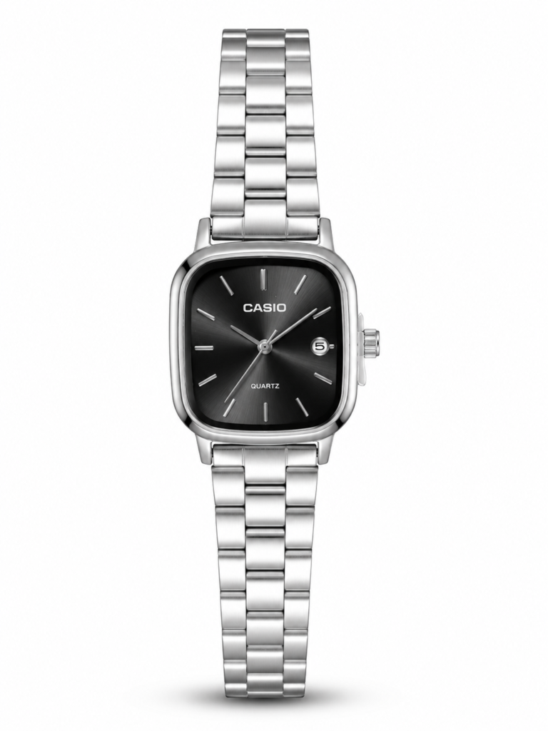Casio Vintage Square Steel / Black — ДАМСКИ МОДЕЛ #231